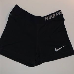 Nike Pro spandex shorts